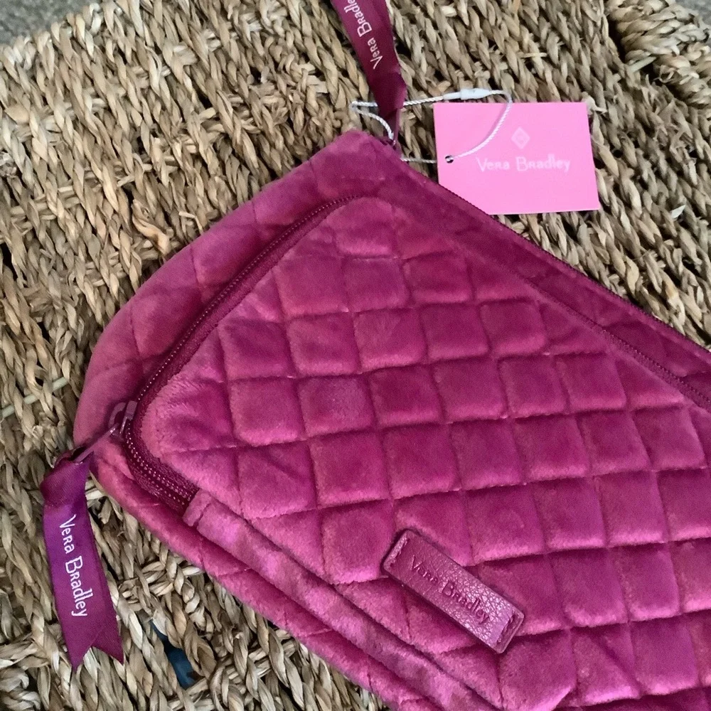 Vera Bradley Muted Pink Compact Organizer. - Picture 7 of 8